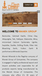 Mobile Screenshot of manekgroup.net